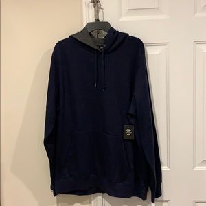 Men’s navy blue pullover NWT